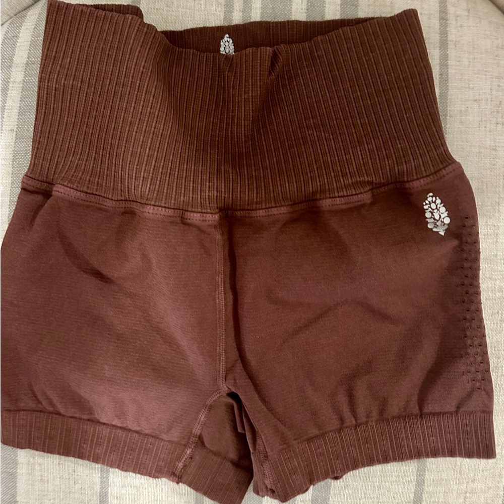FP Movement - Good Karma Running Shorts - Color Nutmeg - Size XS/S - EUC